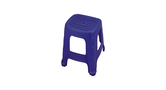 HA02四角樂活椅-藍色