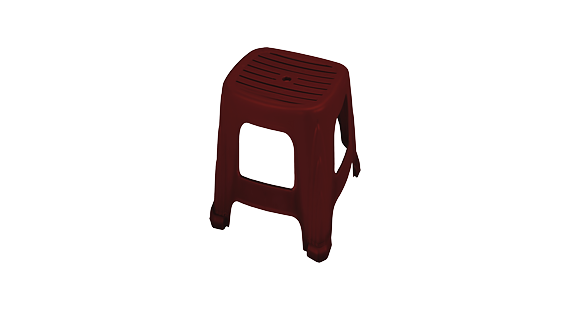 HA02四角樂活椅-咖啡色