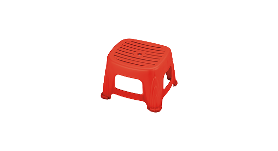 HA03樂童椅(矮)-紅色