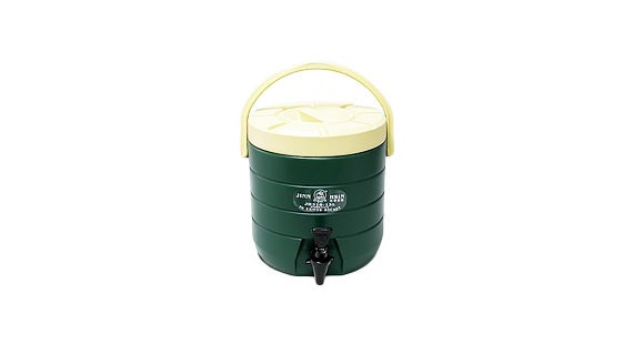 13L保溫茶桶(綠) 310粗條 牛88