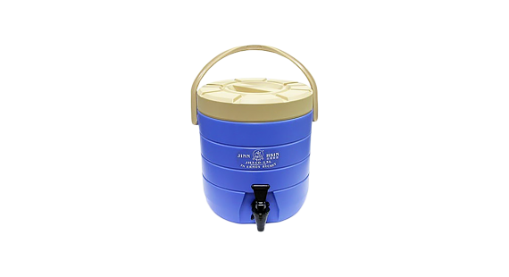 13L保溫茶桶(藍) 310粗條 牛88