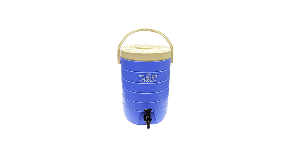 17L保溫茶桶(藍) 310粗條 牛88